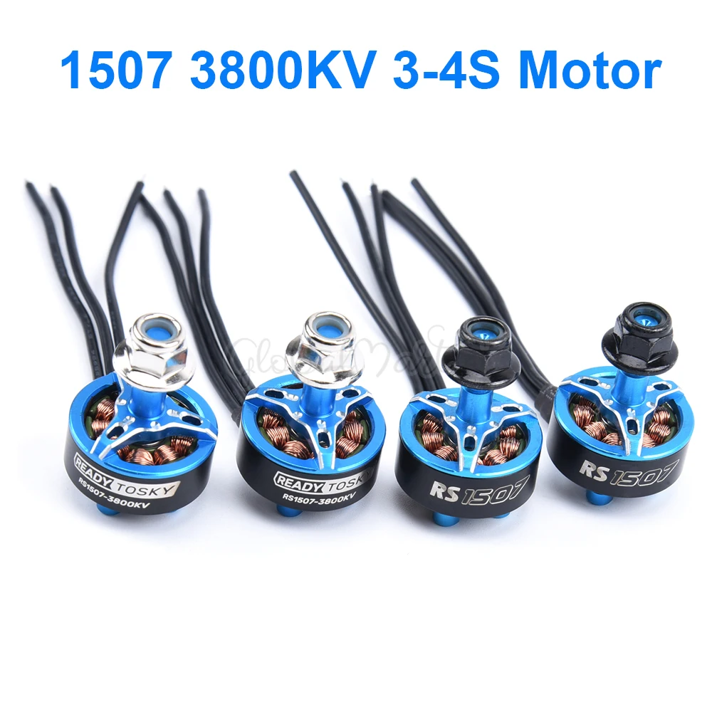 NEW RS1507 1507 3800KV 3-4S Brushless Motor CW CCW For Micro Mini FPV RC Racing Drone DIY Quadcopter Cineboy 146mm Cloud-149 149