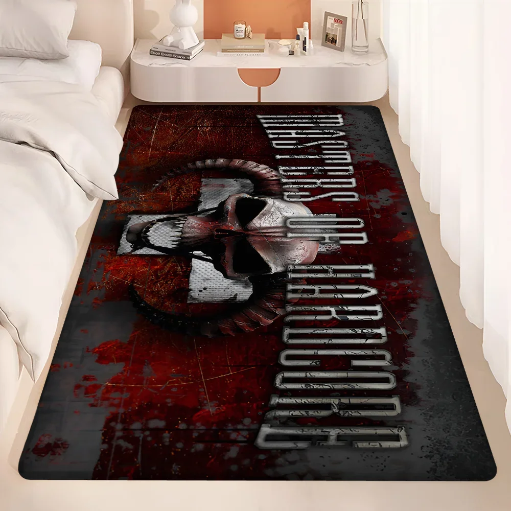 M-Masters Of H-Hardcores Room Mats Cheaper Anti-slip Modern Living Room Balcony Printed Welcome Rug 4