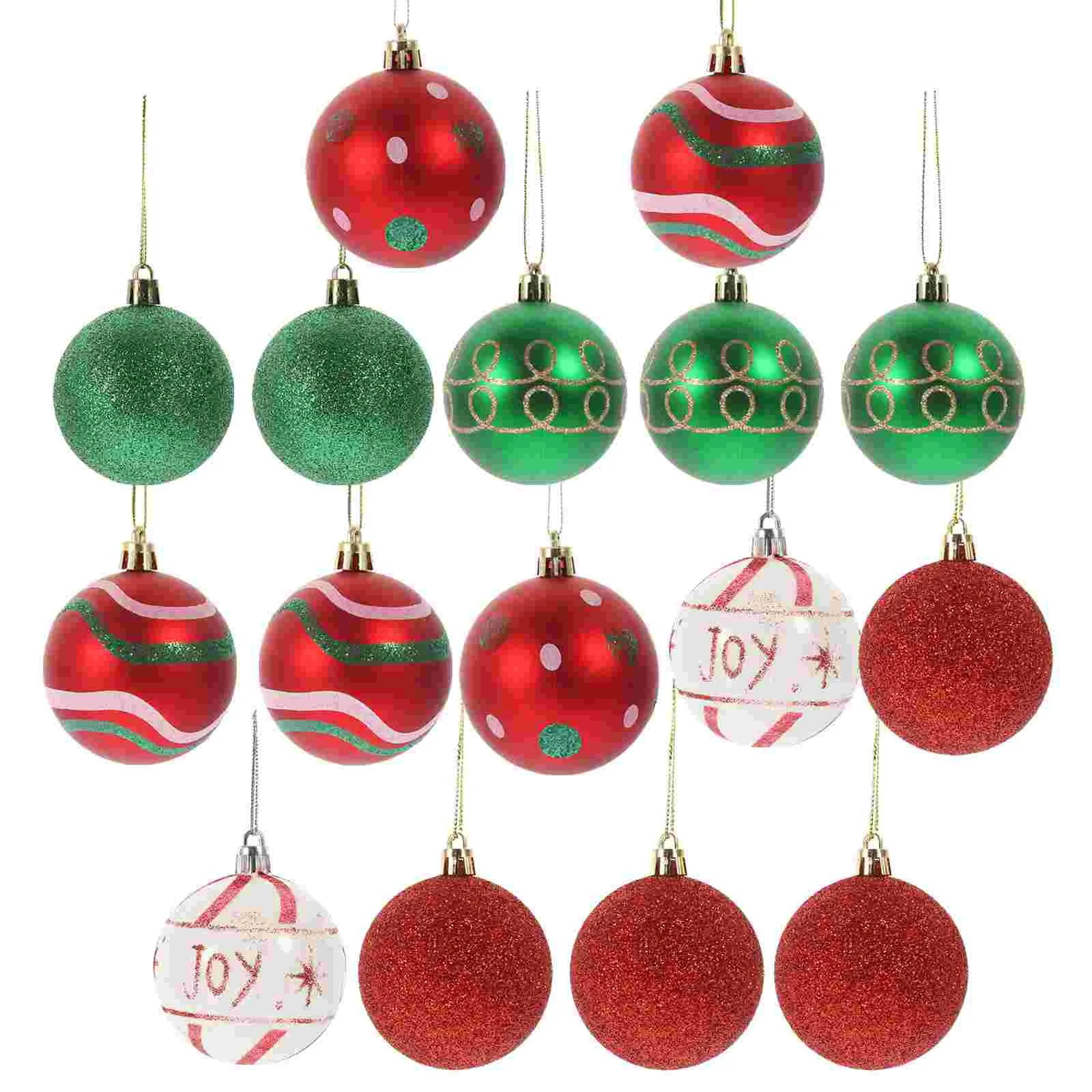 

Decor Christmas Tree Decoration Ball 6cmpvc (d Type) Balls Ornaments Xmas Decorate Decorative Hanging