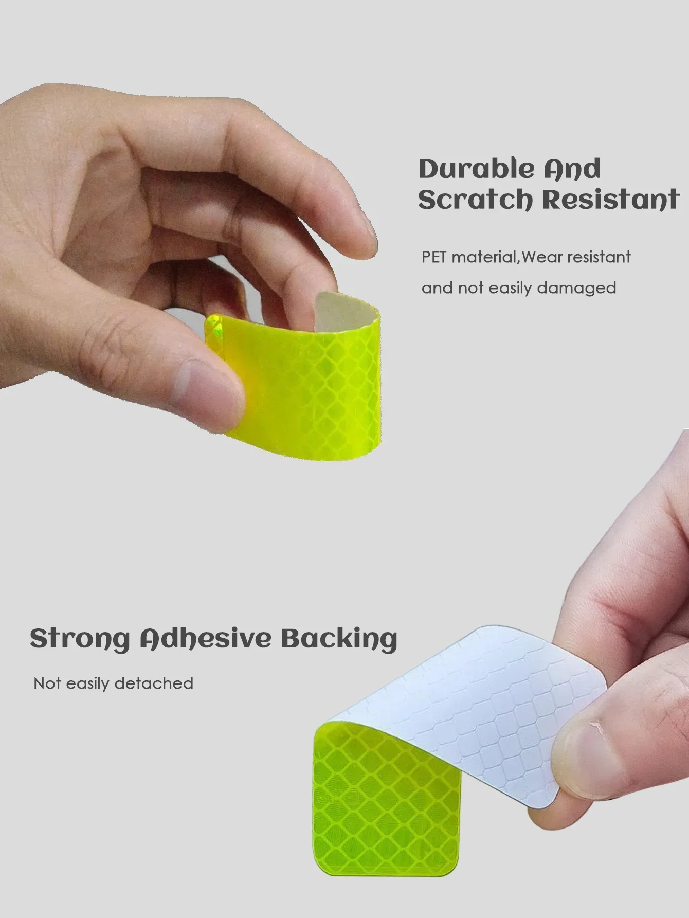 10PCS Baby Stroller Safety Warning Reflective Patch
