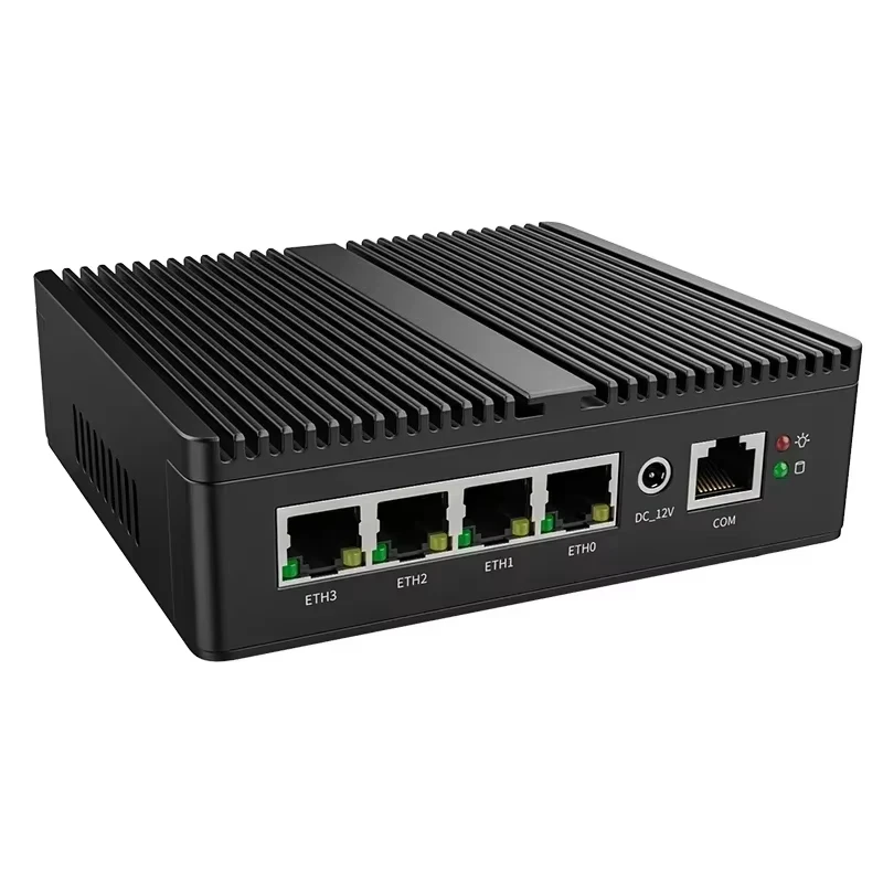 SZBOX G30S  Alder Lake-N100 Fanless Router 4* i226 2.5 LAN Windows 11 DDR5 NVME SSD pfSense Router OPNsense Firewall Server 5