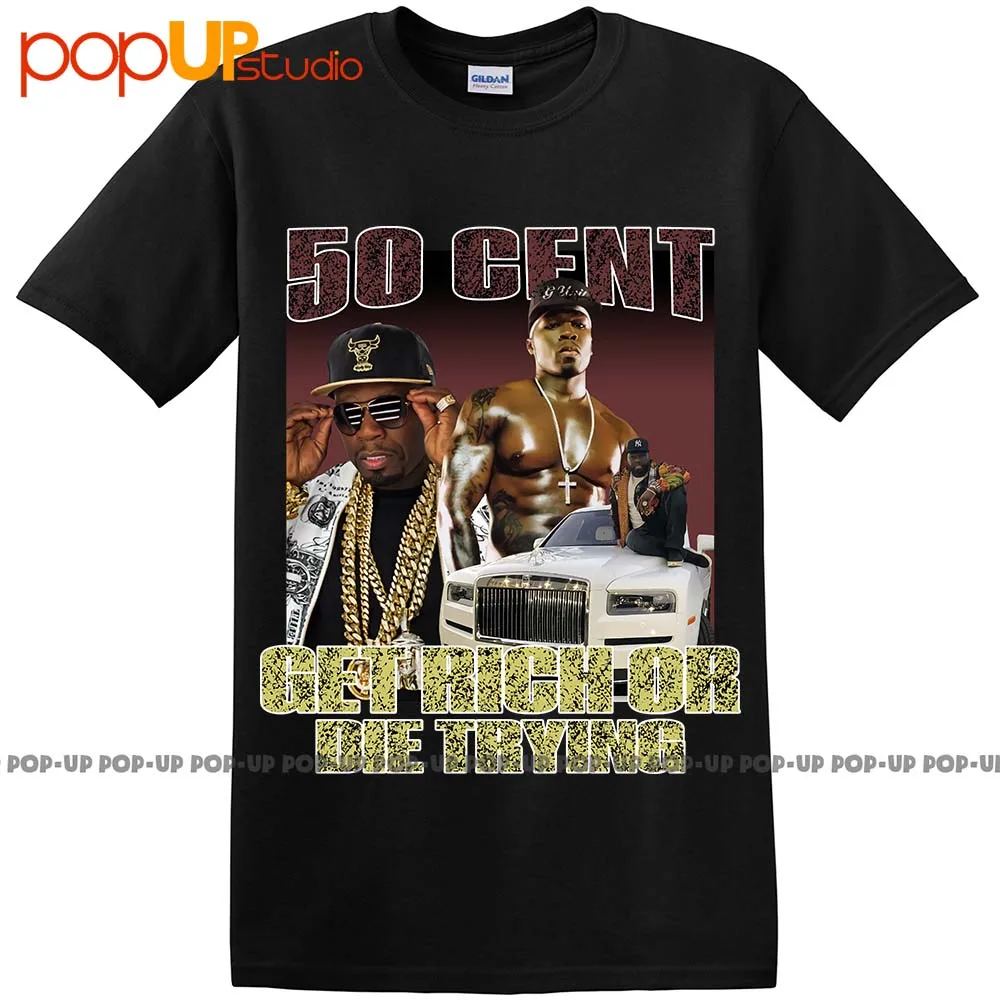 50 Cent // Curtis James Jackson // Hip Hop // Rap // Short Sleeve