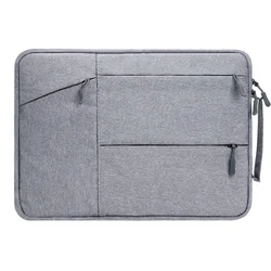 Versatile Laptop and Tablet Sleeve Cover Bag, Fits 12 - 16 Inch Devices - 15.6 - 16 inch (Gray)