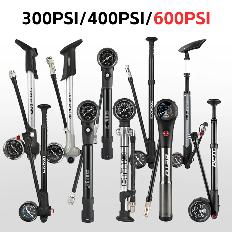 Beto Pump For Bike Suspension BETO Alloy SHOCK Pump With Gauge