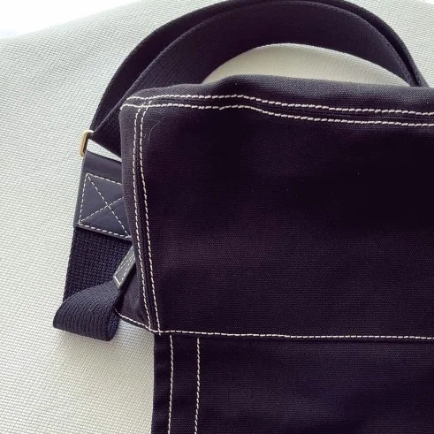 2022 Fashion Canvas Black Bag Shoulder Handbag Women Messenger Bag - Coin  Purses - AliExpress