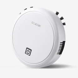 Advanced 2024 Robot Vacuum Cleaner Sweeper (White with brush)