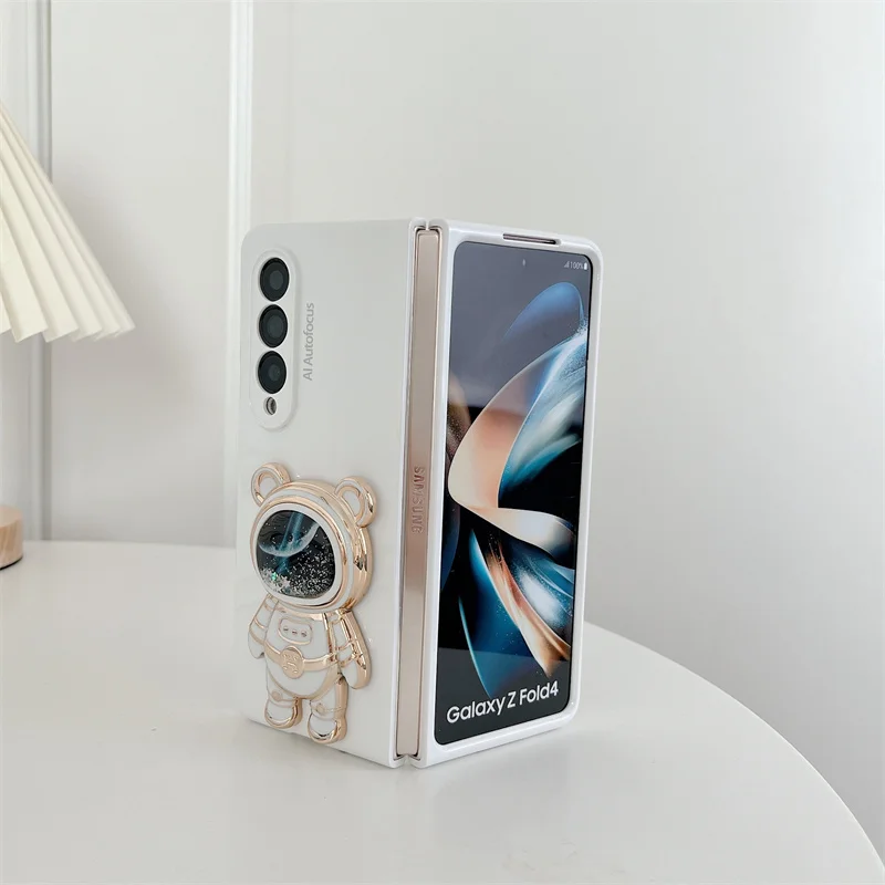 Cute Space Astronaut Bracket Stand Mobile Phone Case