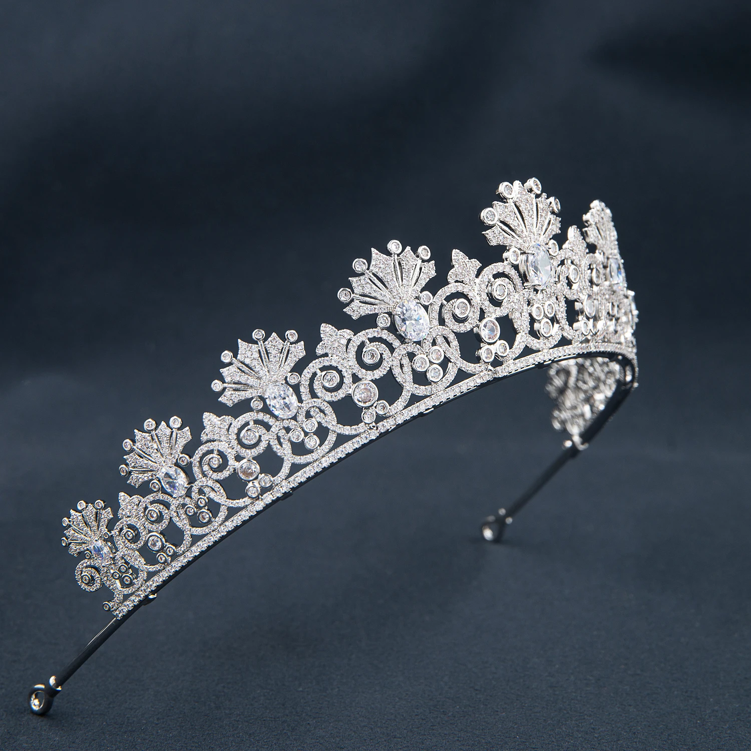 Replica Wedding Tiara,Zirconia Tiaras Diadem for Bride,Prom,Party,Gatherings Hair Accessories for Women CH10430
