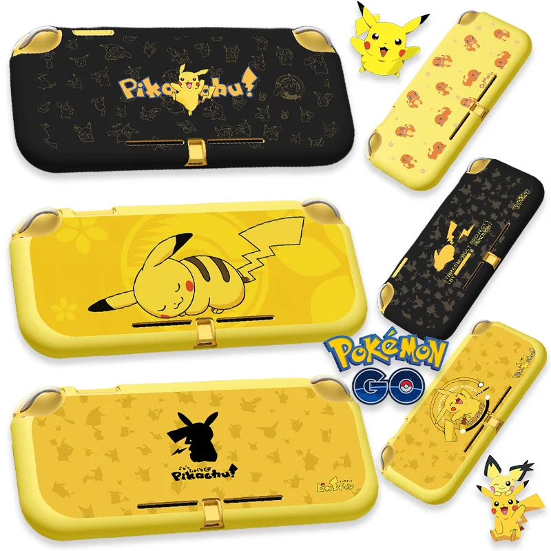 Pokemon Pikachu Switch Lite Cover Protettiva Compatibile-Nintendo Tpu Half Wrap Switch Lite Console Di Gioco Anime Soft Case Boy Gift