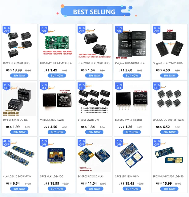 HLK-PM12 AC-DC 220 V A 12 V 3 W Modulo Alimentatore Step Down Buck - Foto 9