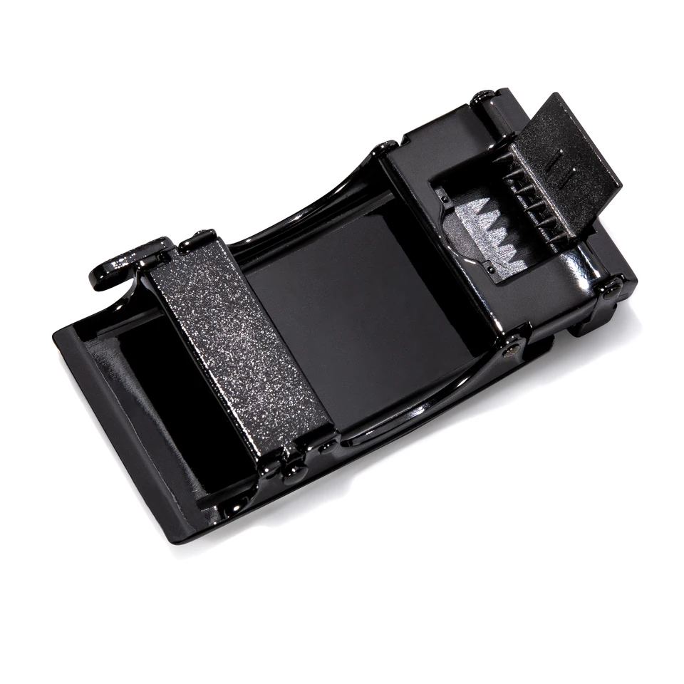 Cintura A Cricchetto Cintura Uomo BULLIANT In Pelle - Sistema A Cricchetto, Regolabile, Taglia 1 3/8, Tagliabile Su Misura