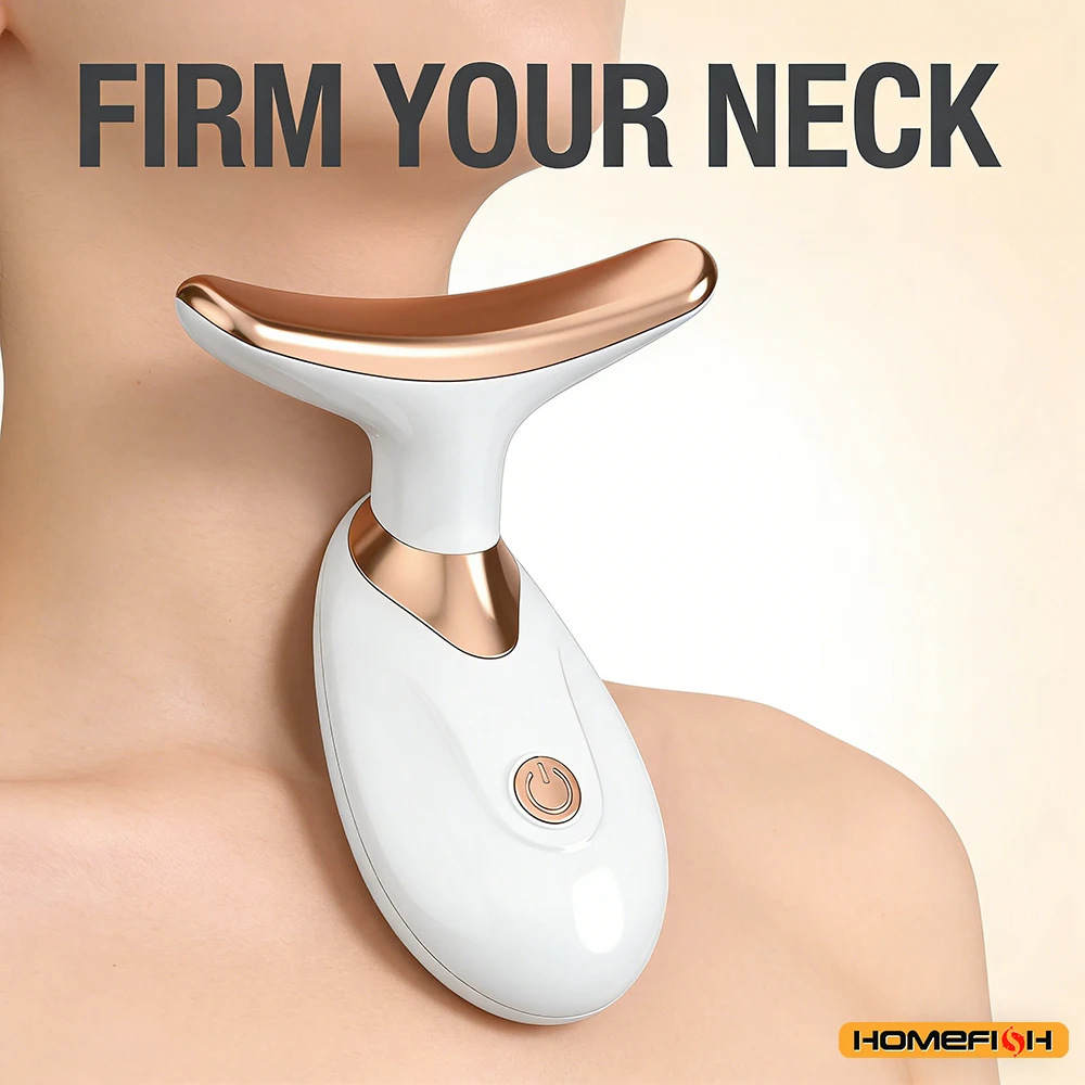 Advanced EMS Microcurrent Facial Firming Massager - Instantly Tighten Skin and Smooth Wrinkles with Ion-Enhancement, Portable Design