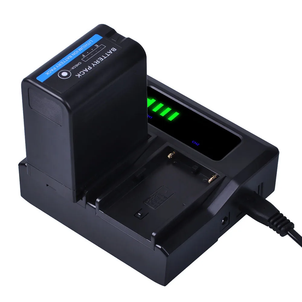 BP U60 BP U30 BP U90 LED Ultra Fast Dual Charger for Sony Camcorders PMW 300 EX1 EX1R EX3 EX3R EX280
