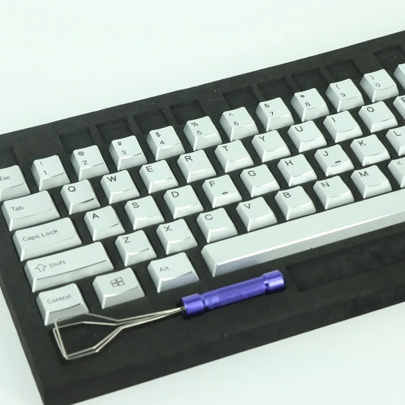 HiUM l 【公式通販】 側面印字モデル グレー keycaps l HiUM 側面印字モデル グレー keycaps キーボード