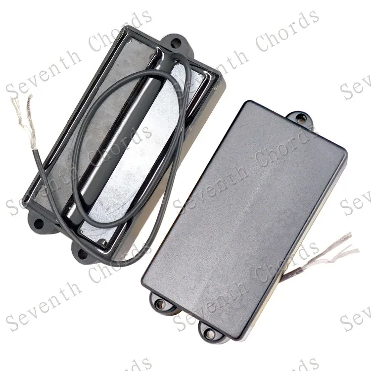 

1 Pcs Black No Hole Sealed Humbucker Pickup for 4 String Bass Guitar