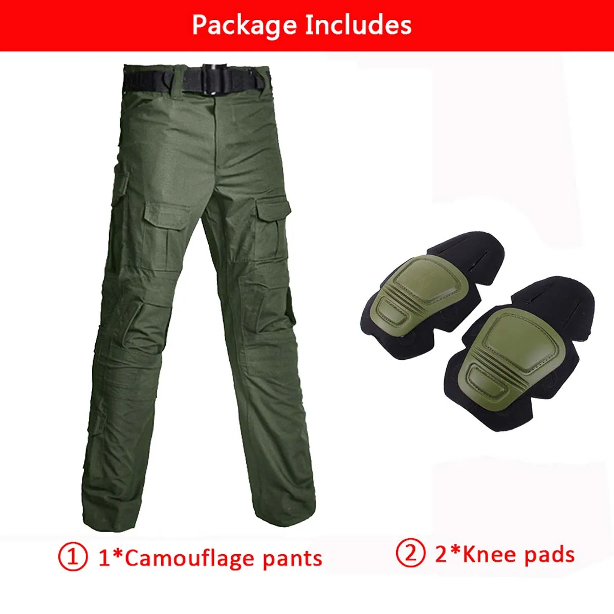 army green pants