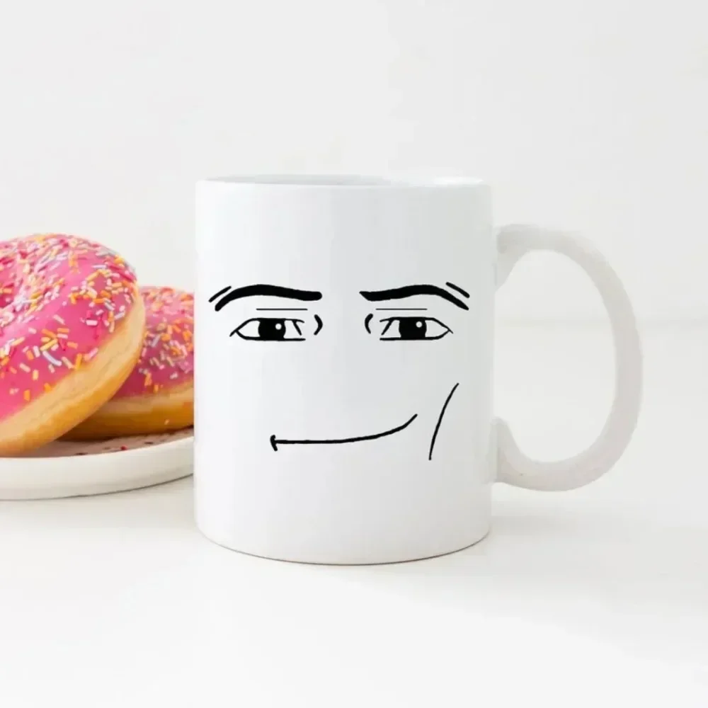 Neuartige Keramik-Kaffeetasse mit Griff, wiederverwendbar, leicht zu reinigen, Jahrestag, Geburtstag, Weihnachten, Geschenk, Teetasse, 11-Unzen-Wassertasse