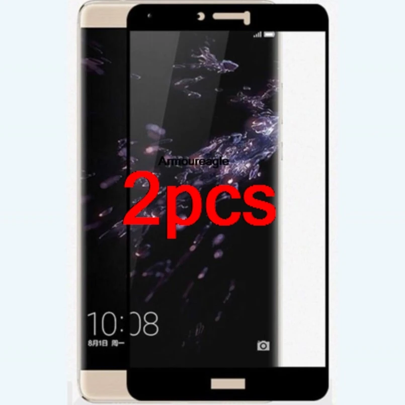 

Закаленное стекло с полным покрытием для huawei honor note 8, 2 шт.