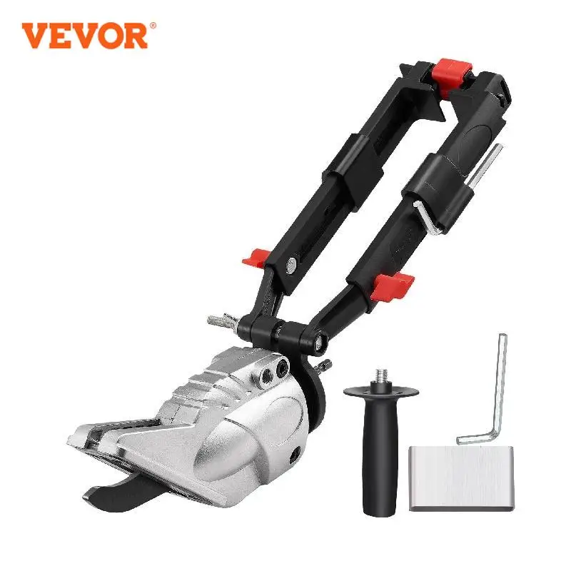 

VEVOR Board Cutter Drill Attachment Board Shears Attachment with 360 Degree Pivoting Head for Cutting Max 0.5" Fiber Cement