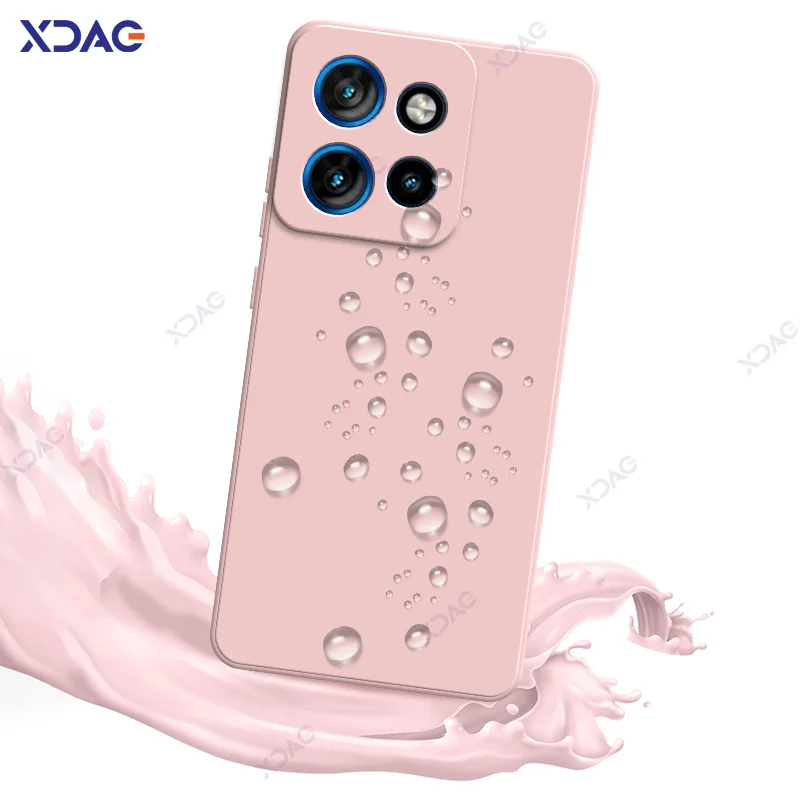 Luxury Dual Liner Protective Liquid Silicone Phone Case Cover