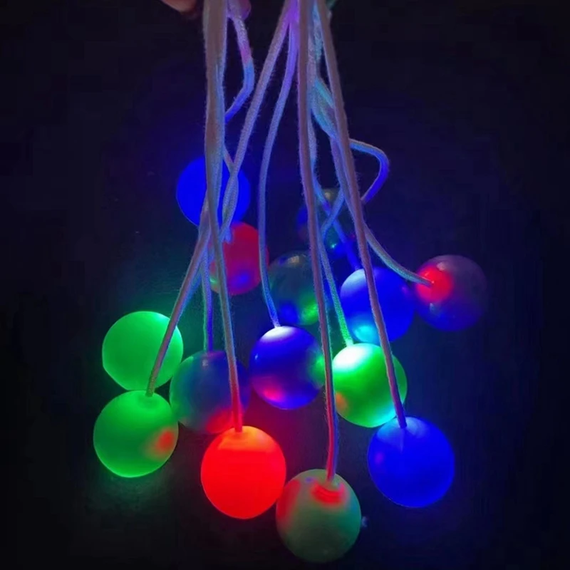 

Click Clacker Balls Fidget Toy Antistress Balls For String Swinging Popper Noise Maker Novelty Toys Luminous