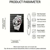 4pcs/1pcs fashionable men's quartz watch - stainless steel strap, round zinc alloy case, electronic sports 4