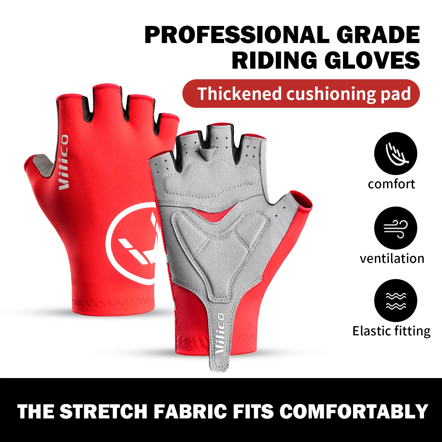 Men's and women's Riding Gloves Windproof Shockproof Anti-slip Breathable Outdoor Track cycling gloves sports gloves tactical gloves