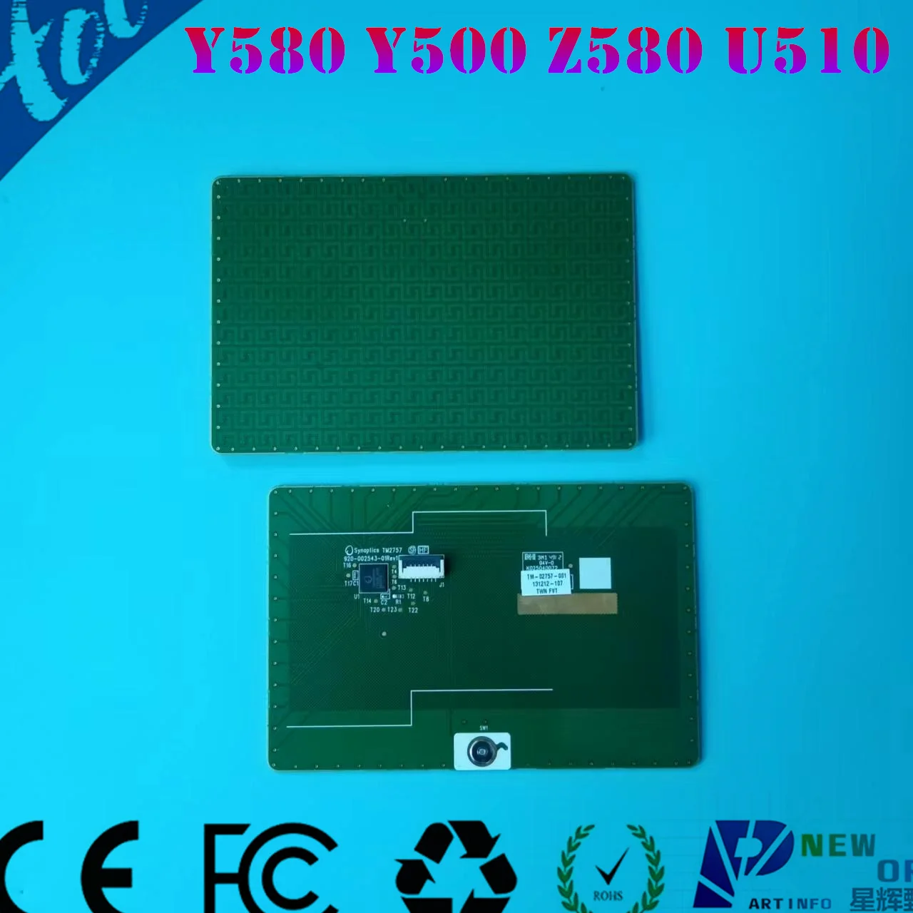 

Brand new ORG Laptop touchpad for LENOVO Y580 Y500 Y50 Y50-70 U510 Z580 Y580A Y580P S300 S400 S310 S405 S415 Series TM-02757-001