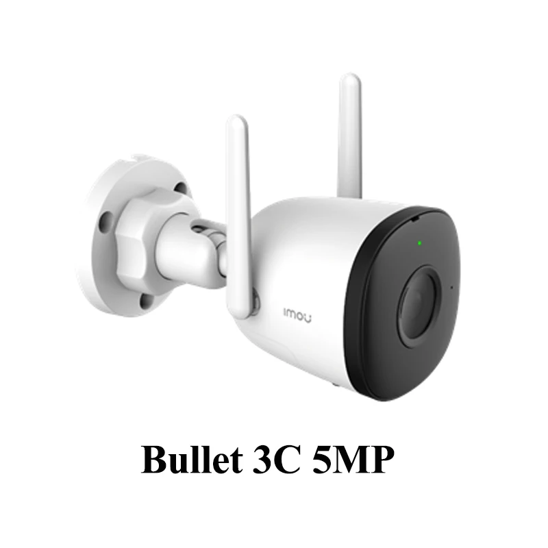 Cámara Exterior Imou Bullet 3 - 5MP/3K, WiFi 6, IP67, Visión Nocturna Color