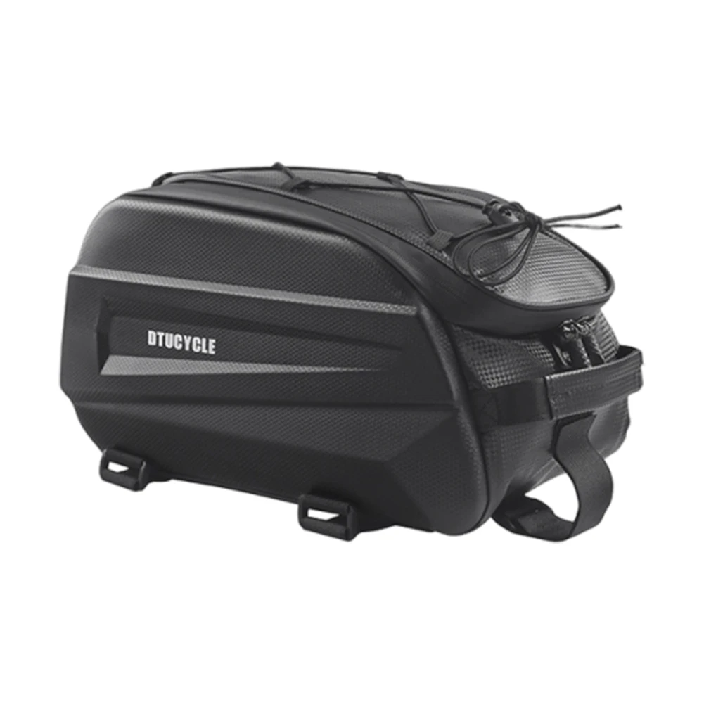 Bike Rear Rack Bag Large Capacity Small Bicycle Rack Bag Waterproof Hard Shell Bike Pannier for Outdoor Camping Hiking Sports