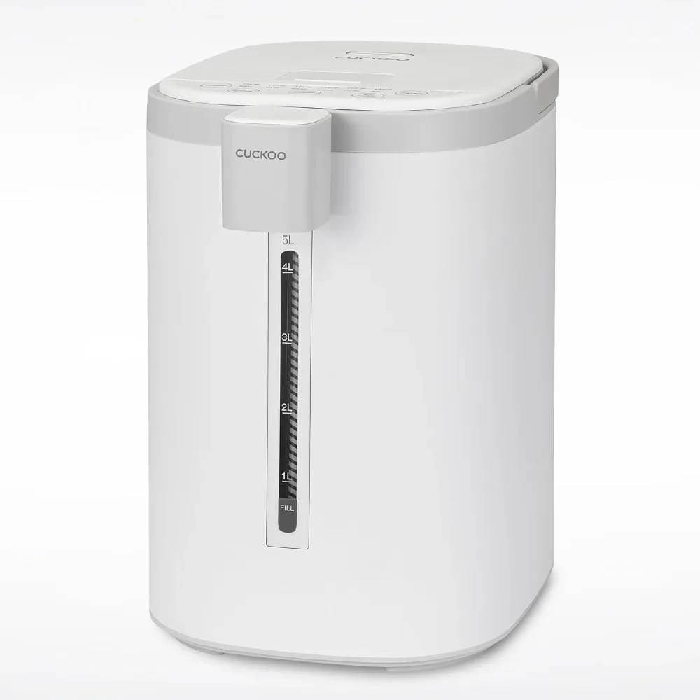 Hot Water Dispenser & Warmer, Auto Dispense & Boil Dry Protection, Insulated Stainless Steel, 5 Liter, electric Water Bottle