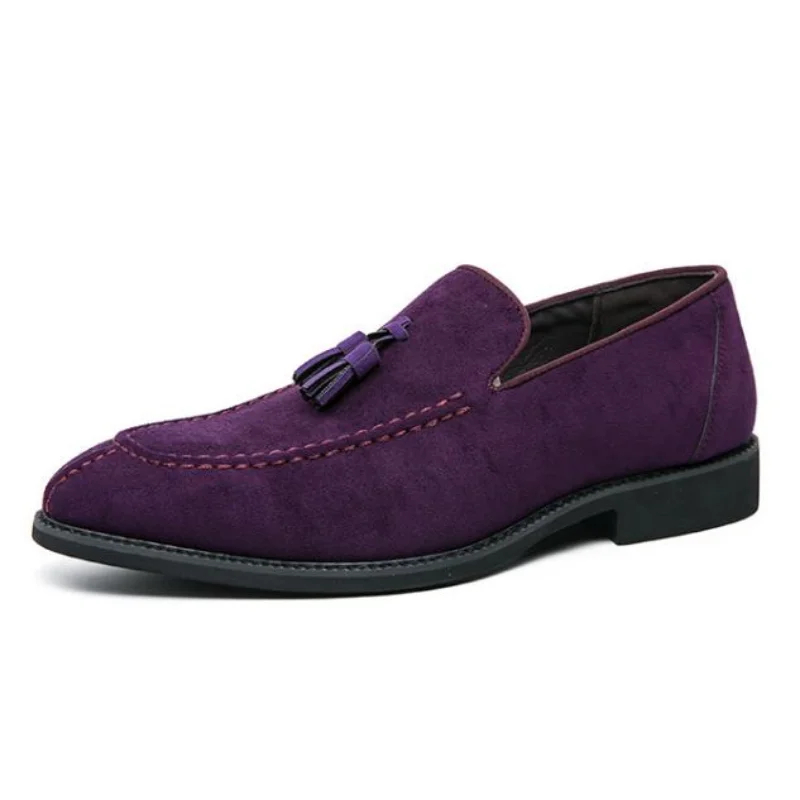 

Luxury Italian Slip-on shoe Men's Dress Shoes Fashion Handmade Set Tassel Slip-on shoe Wedding Office Shoes Casual Men's Shoes
