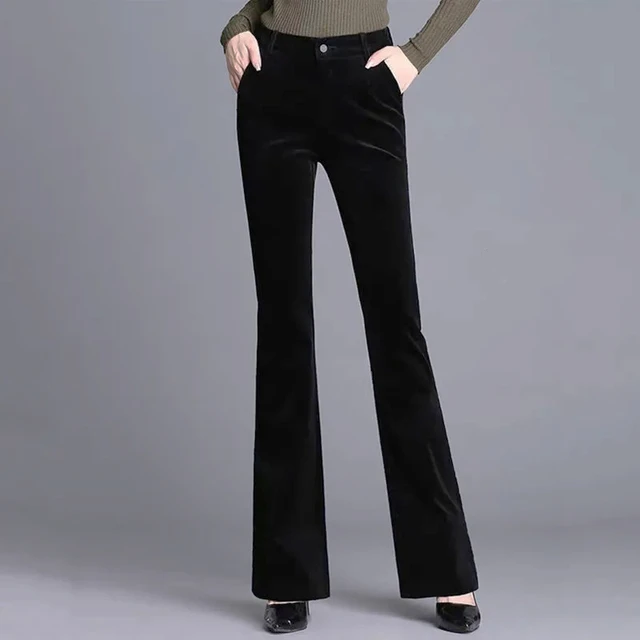 Womens Corduroy Bell Bottom Pants  Corduroy Flare Pants Women - Women  Vintage Solid - Aliexpress