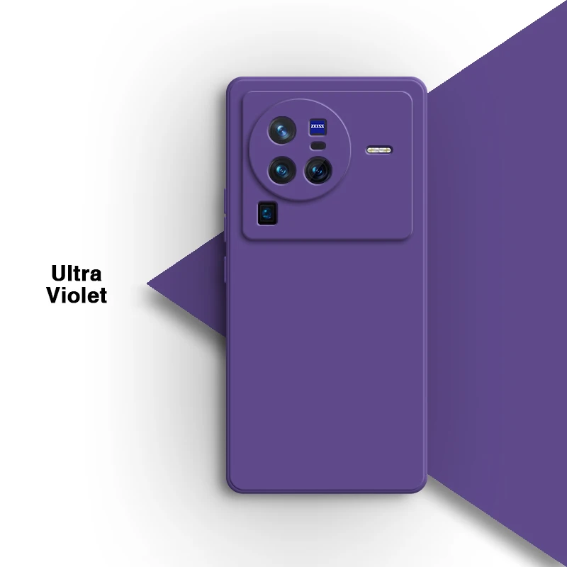 Premium Soft Liquid Silicone Shockproof Phone Case with Camera Protection