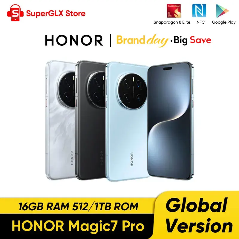 在庫あり】グローバル版 HONOR Magic7 Pro 5G スマートフォン Magic 7