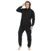 Men Warm Coral Fleece Onesie Fluffy Sleepwear Lounge Homewear One Piece Pyjamas Male Jumpsuits Hooded Onesies For Men 3