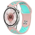Pink teal green