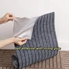 3/4M Solid Color Stripe Carpet Non-Slip Self-Adhesive Floor Tiles Protect Mat Reusable Removable Carpet Kitchen Home Stair Mat 3