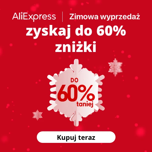 Do 60% zniżki