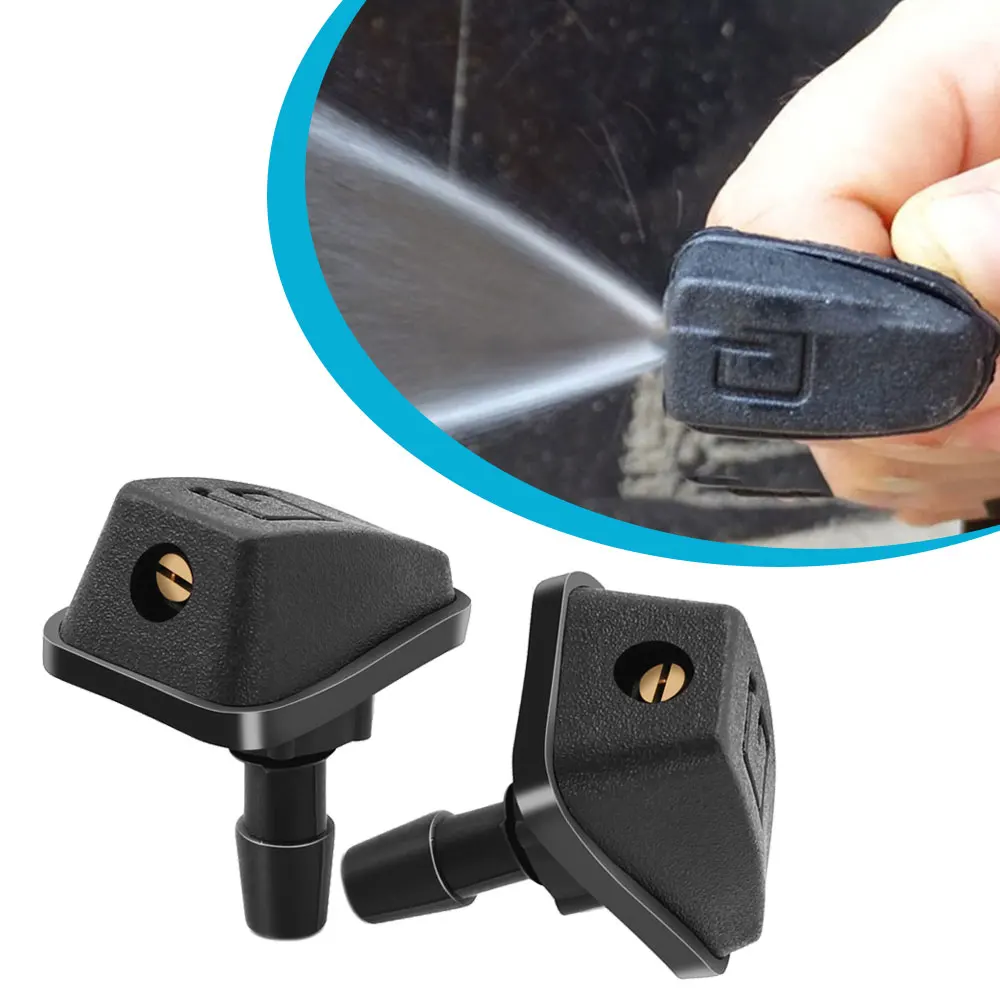 Car Windscreen Washer Water Spray Jets Nozzles for Nissan Qashqai J10