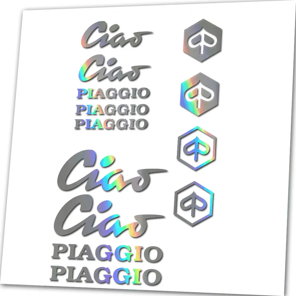 Per Piaggio Ciao Kit Adesivo Tuning Scooter Moto Compatibile