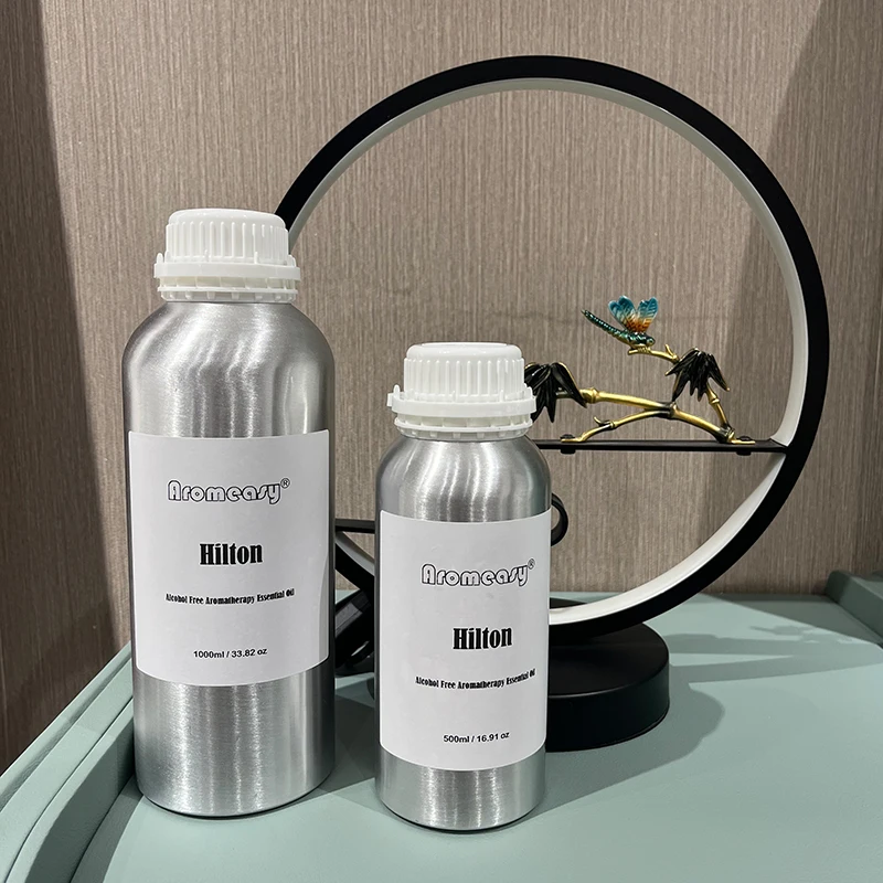 Hotel Series 500ml/1000ml Alcohol Free Aromatherapy Essential Oil Aroma Diffuser Electric Atomizer Humidifier Replacement Oil plant essential oils fragrance oil