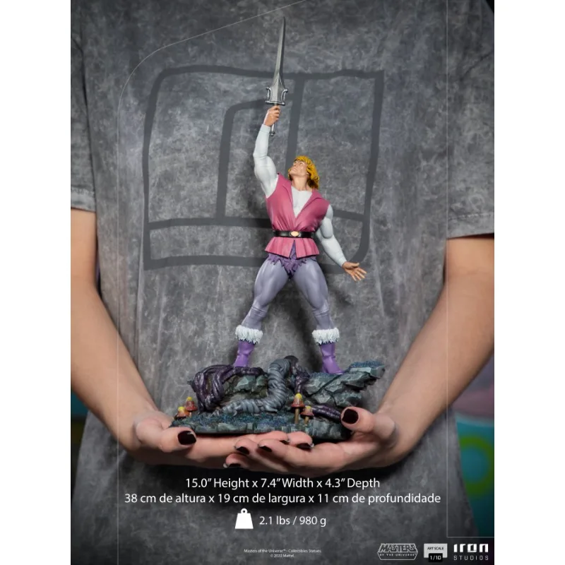 

Iron Studios 1/10 Cosmic Giant Prince Adam He-Man HMMOTU58921-10 Model Statue Ornament Toys Hobby Collection
