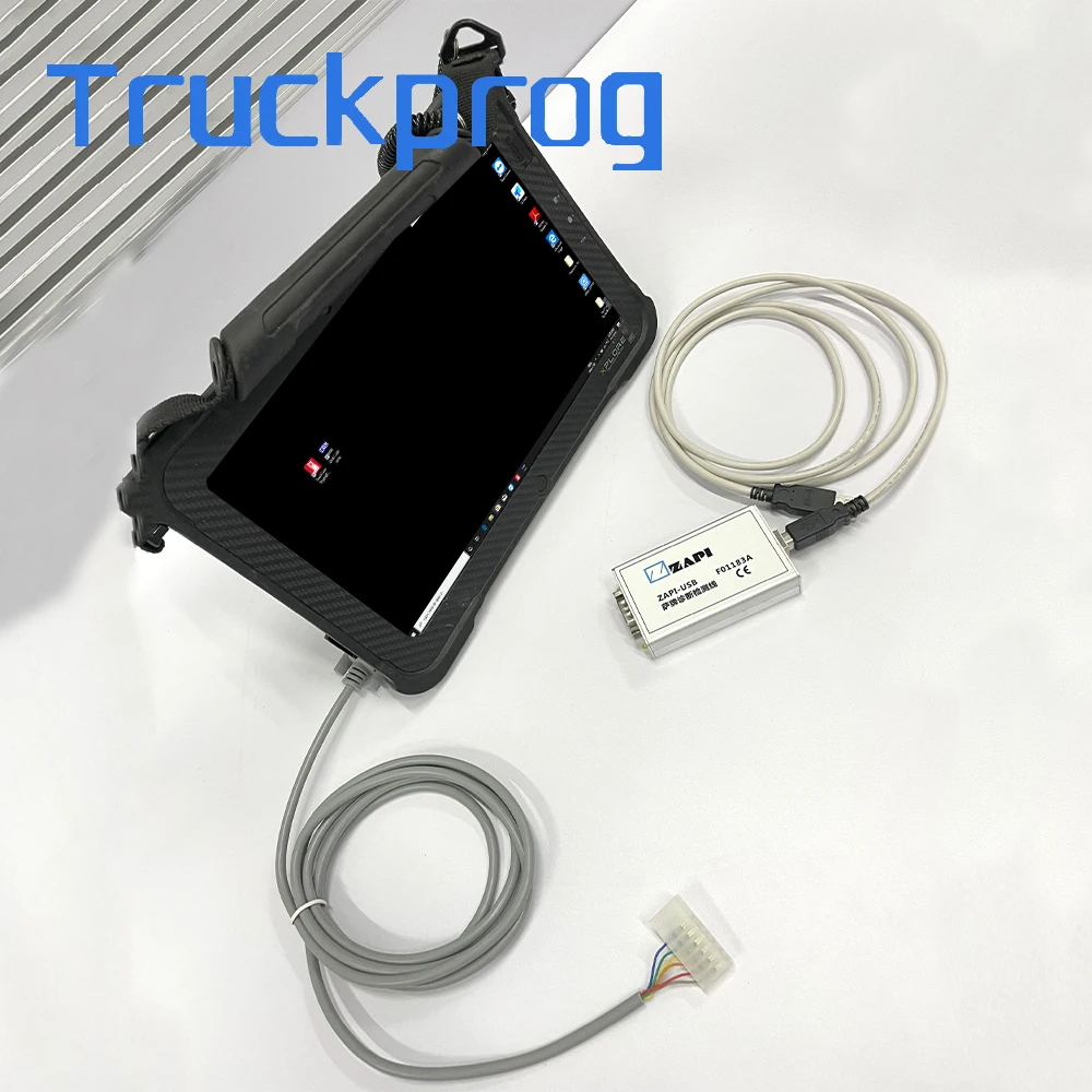 2024 Per Programmatore Zapi Zapi F01183A Dati Kabel Zapi-Usb Alat Diagnostik Pengontol Listrik + Tablet Xplore