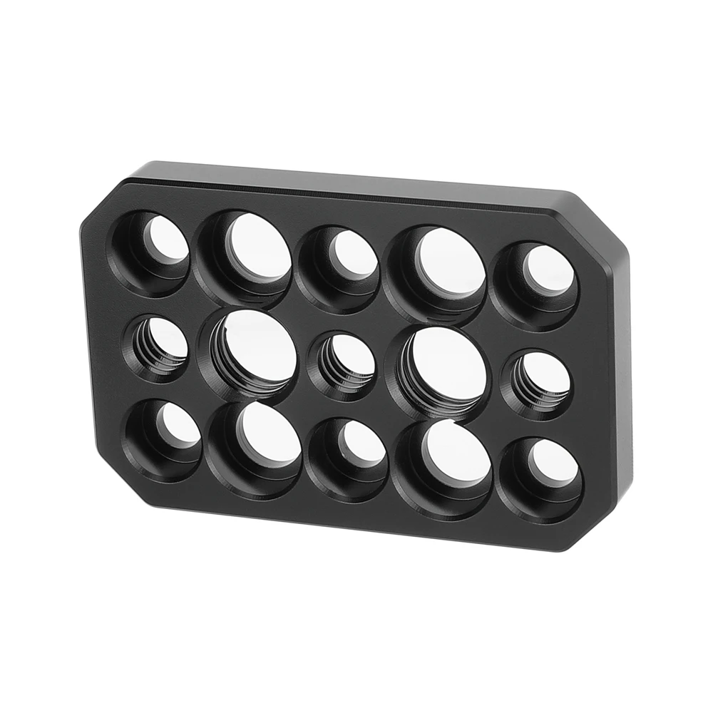 Mini Quick Release Mounting Plate with 1/4"-20 & 3/8"-16 Threads Extension Plate