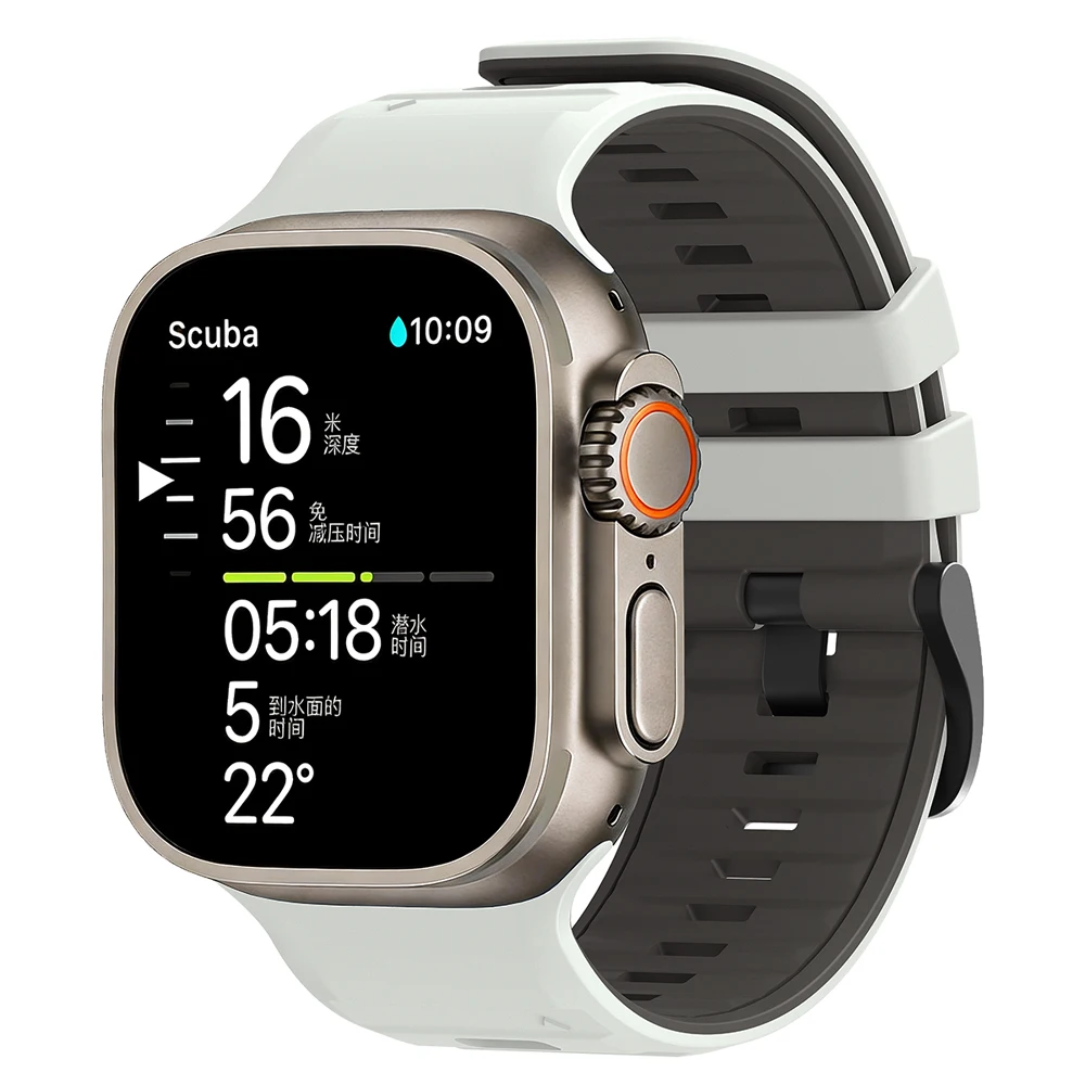 Breathable Silicone Bracelet Wrist Strap