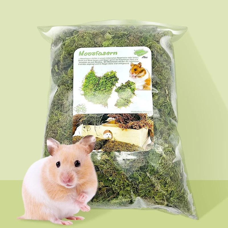 Natural Dry Moss Hamster Bedding Hamster Den Hamster Digging Bedding DIY  Hamster Cage Landscaping Supplies Hamster Accessories - AliExpress