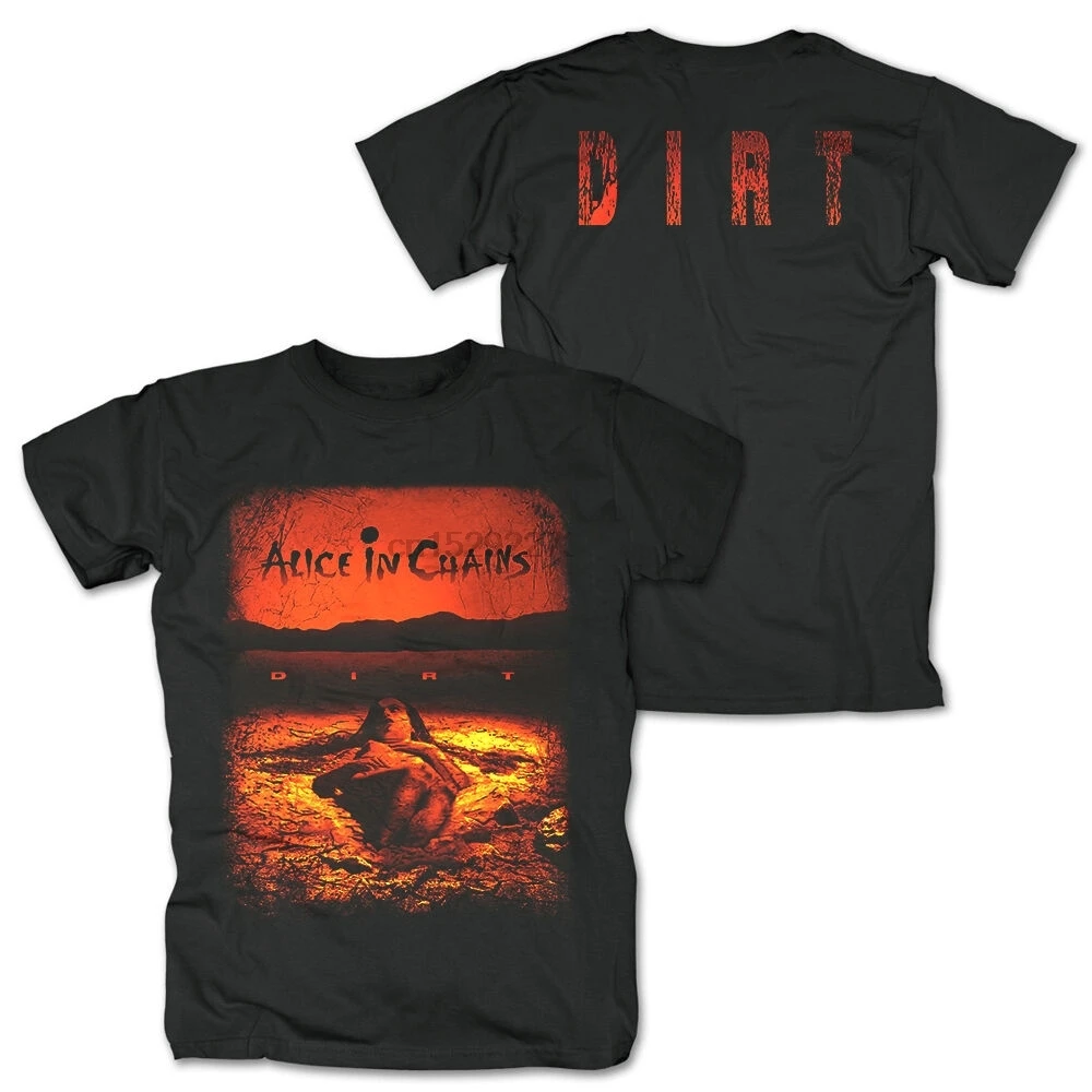 Alice In Chains Maglietta Nera Da Uomo Dirt Tour S - Xxl