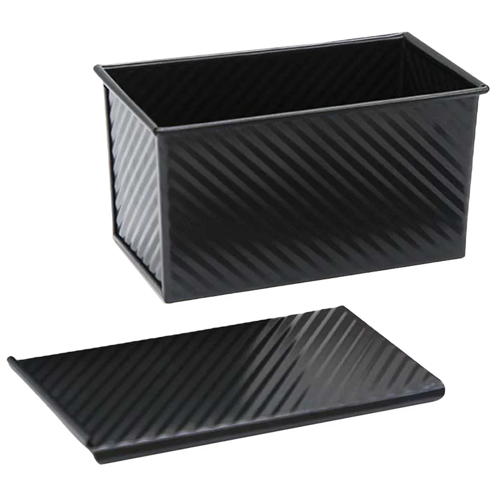 

Kitchen Nonstick Quick Release Bread Loaf Pan With Lid Loaf Pan With Lid Bread Loaf Pan Bread Pan for Baking Home Kitchen DIY