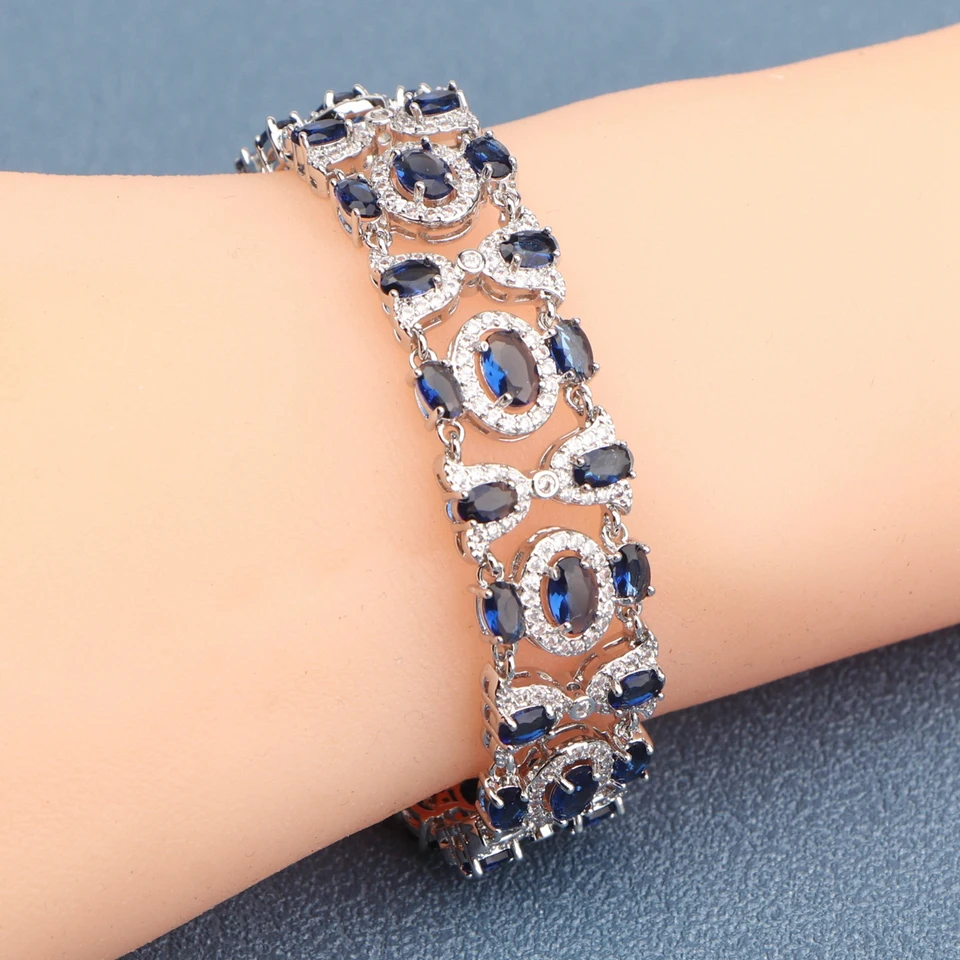 Arrebol Bracciale Donna Argento 925 con Zirconi,Regolabile